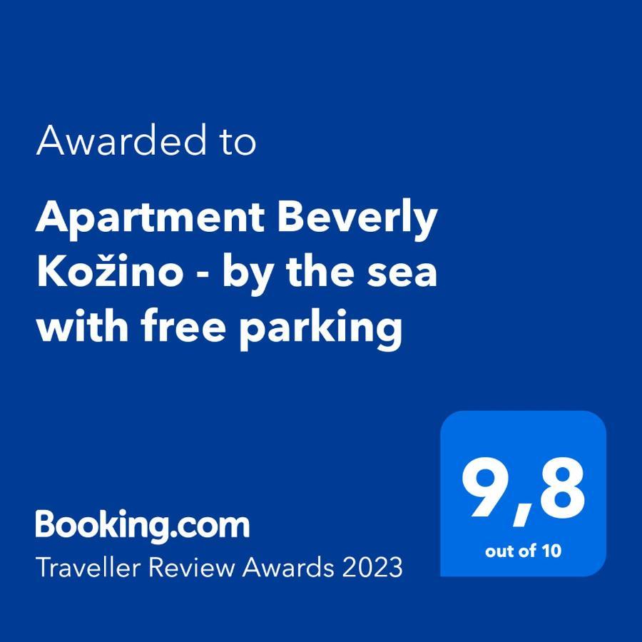 Apartment Beverly Kozino - By The Sea With Free Parking Kožino Exterior foto